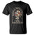 Grunge Aesthetic Skull T Shirt Find Someone Who Grows Flowers In The Darkest Part Of You TS02 Black Print Your Wear