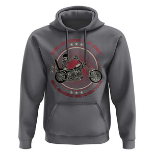 Motorcycle Grandpa Hoodie Some Grandpas Play Bingo Real Grandpas Ride Motorcycles Grumpy Old Man Biker TS02 Charcoal Print Your Wear