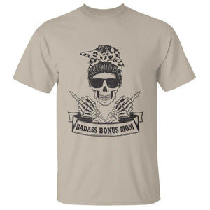 Funny Stepmom T Shirt Badass Bonus Mom TS02 Sand Printyourwear