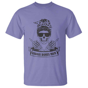 Funny Stepmom T Shirt Badass Bonus Mom TS02 Violet Printyourwear