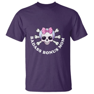 Funny Stepmom T Shirt Badass Bonus Mom TS02 Purple Printyourwear