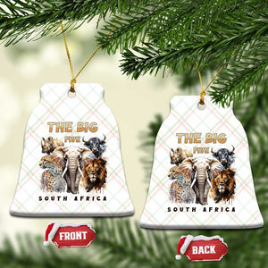 The Big Five South Africa Ceramic Ornament Elephant Lion Rhino Buffalo Leopard Animals Safari Wildlife TS02 Print Your Wear