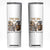 The Big Five South Africa Skinny Tumbler Elephant Lion Rhino Buffalo Leopard Animals Safari Wildlife TS02 White Print Your Wear