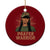 Black Prayer Warrior Ceramic Ornament Jesus God Christian Camo Girl TS02 1pc Red Print Your Wear