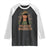 Black Prayer Warrior Raglan Shirt Jesus God Christian Camo Girl TS02 Black White Print Your Wear