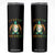Gulf Of USA Est 2025 Skinny Tumbler Funny Turtle Beach Vibe TS02 Black Print Your Wear