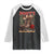 Boots On The Ground Raglan Shirt Cowgirl Line Dance Western Cowboy TS02 Black White Print Your Wear