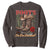 Boots On The Ground Sweatshirt Cowgirl Line Dance Western Cowboy TS02 Dark Chocolate Print Your Wear