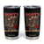 Boots On The Ground Tumbler Cup Cowgirl Line Dance Western Cowboy TS02 Black Print Your Wear