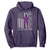 Purple Up For Military Kids Hoodie Military Child Month TS02 Purple Print Your Wear