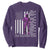 Purple Up For Military Kids Sweatshirt Military Child Month TS02 Purple Print Your Wear