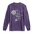 Purple Up For Military Kids Long Sleeve Shirt Brave Enough To Bloom Wherever We Land Month of Military Child TS02 Purple Print Your Wear
