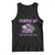 Purple Up For Military Kids Tank Top Military Child Month Dinosaur American Flag TS02 Black Print Your Wear