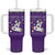 Purple Up For Military Kids Tumbler With Handle Military Child Month Astronaut Outer Space TS02 One Size: 40 oz Purple Print Your Wear