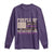 Purple Up For Military Kids Long Sleeve Shirt Military Child Month USA Flag Camouflage TS02 Purple Print Your Wear
