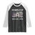 Purple Up For Military Kids Raglan Shirt Month of Military Child Kids Air Force US Flag TS02 Black White Print Your Wear