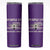 Purple Up For Military Kids Skinny Tumbler Month of Military Child Kids Air Force US Flag TS02 Purple Print Your Wear
