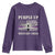Purple Up For Military Kids Youth Sweatshirt Month of Military Child Kids Air Force US Flag TS02 Purple Print Your Wear