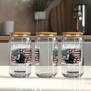 250th Anniversary Abraham Lincoln and Trump Rocking Glass Can Rock n Roll Electric Guitar Duel Patriotic 1776-2026 TS02 Print Your Wear