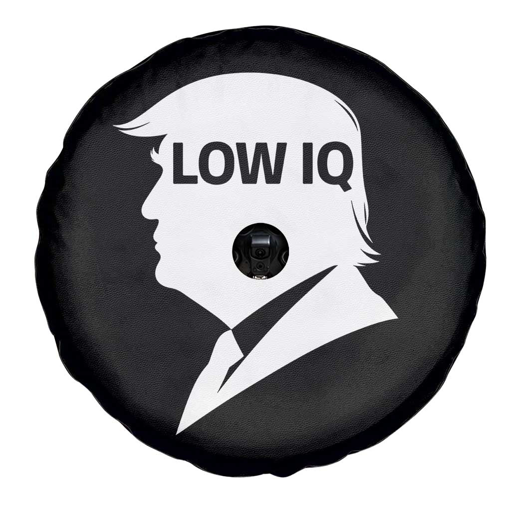 Low IQ Political Silhouette Profile Humor Spare Tire Cover Satirical Politics Subtle Hate TS02 Print Your Wear