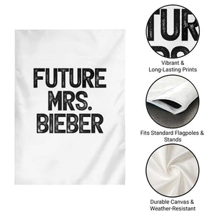 Future Mrs. Pop Star Bride to Be Garden Flag Iconic Music Fan Gift Vintage TS02 Print Your Wear