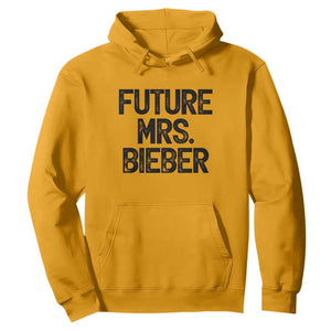 Future Mrs. Pop Star Bride to Be Hoodie Iconic Music Fan Gift Vintage TS02 Gold Print Your Wear