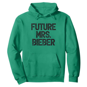 Future Mrs. Pop Star Bride to Be Hoodie Iconic Music Fan Gift Vintage TS02 Irish Green Print Your Wear