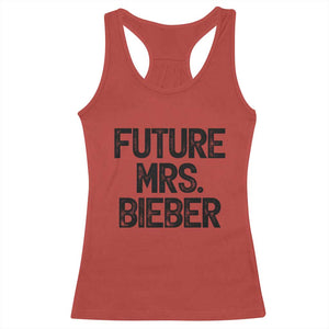 Future Mrs. Pop Star Bride to Be Racerback Tank Top Iconic Music Fan Gift Vintage TS02 Red Print Your Wear