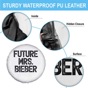 Future Mrs. Pop Star Bride to Be Spare Tire Cover Iconic Music Fan Gift Vintage TS02 Print Your Wear