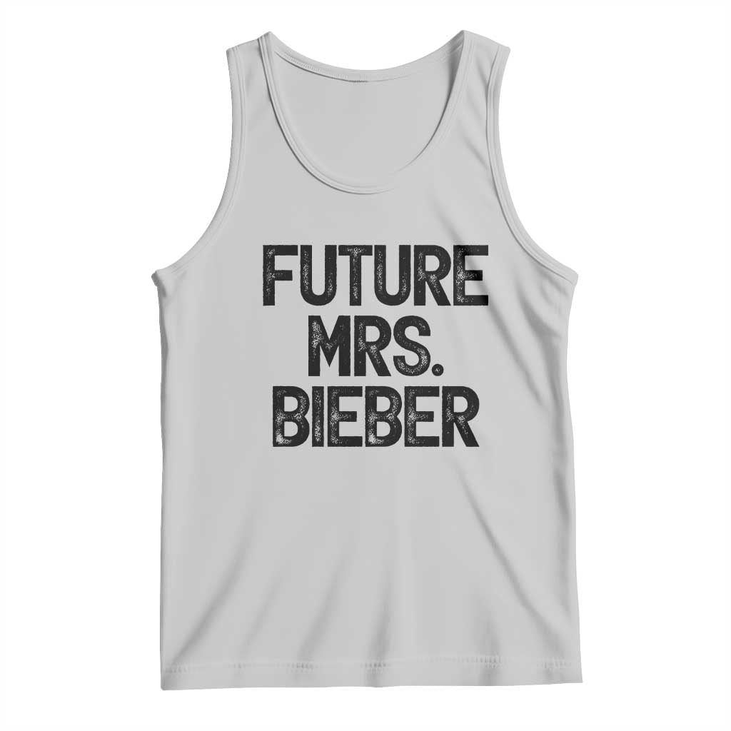 Future Mrs. Pop Star Bride to Be Tank Top Iconic Music Fan Gift Vintage TS02 Ash Print Your Wear