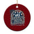 Proud Descendant American Revolution Ceramic Ornament 1775 to 1783 Patriotic Heritage TS02 1pc Red Print Your Wear