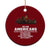 We Are Americans Funny Patriotic Ceramic Ornament Revolutionary War TS02 1pc Red Print Your Wear
