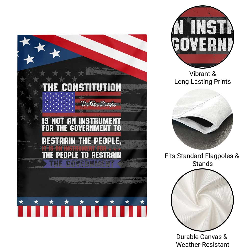 Constitution Liberty American Patriotic Garden Flag We The People US Flag TS02 Print Your Wear