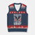 Patriotic Gun Rights Eagle V-Neck Knit Sweater Vest Too Old To Fight Too Slow To Run But Can Still Shoot TS02 Navy Red Print Your Wear
