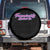 Tremendously Locked In Spare Tire Cover Retro Motivational Quote TS02 No hole Black Print Your Wear