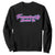 Tremendously Locked In Sweatshirt Retro Motivational Quote TS02 Black Print Your Wear