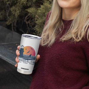 Funny Shark Lover Week Tumbler Cup I Waited All Year For This Week TS02 Print Your Wear
