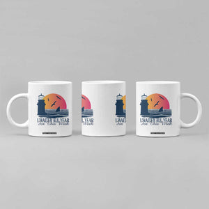 Funny Shark Lover Week Coffee Mug I Waited All Year For This Week TS02 Print Your Wear
