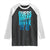 Funny Shark Lover Week Raglan Shirt Guess What Week It Is Blue Ocean TS02 Black White Print Your Wear