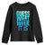 Funny Shark Lover Week Youth Sweatshirt Guess What Week It Is Blue Ocean TS02 Black Print Your Wear