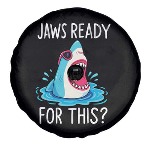 Funny Shark Lover Spare Tire Cover Are Jaw Ready For This Ocean Wildlife TS02 Print Your Wear