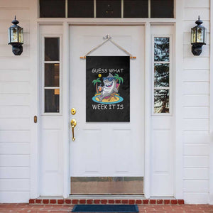 Funny Shark Lover Week Garden Flag Week Guess What Week It Is Summer Beach TS02 Print Your Wear