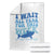 Funny Shark Lover Week Throw Blanket I Wait All Year For This Week Ocean TS02 White Print Your Wear