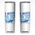 Funny Shark Lover Week Skinny Tumbler I Wait All Year For This Week Ocean TS02 White Print Your Wear