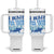 Funny Shark Lover Week Tumbler With Handle I Wait All Year For This Week Ocean TS02 One Size: 40 oz White Print Your Wear