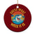 Funny Shark Lover Week Ceramic Ornament Guess What Week It Is Ocean Wildlife Retro Sunset TS02 1pc Red Print Your Wear