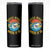 Funny Shark Lover Week Skinny Tumbler Guess What Week It Is Ocean Wildlife Retro Sunset TS02 Black Print Your Wear