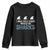 Funny Shark Lover Youth Sweatshirt I Was Told There Would Be Sharks TS02 Black Print Your Wear