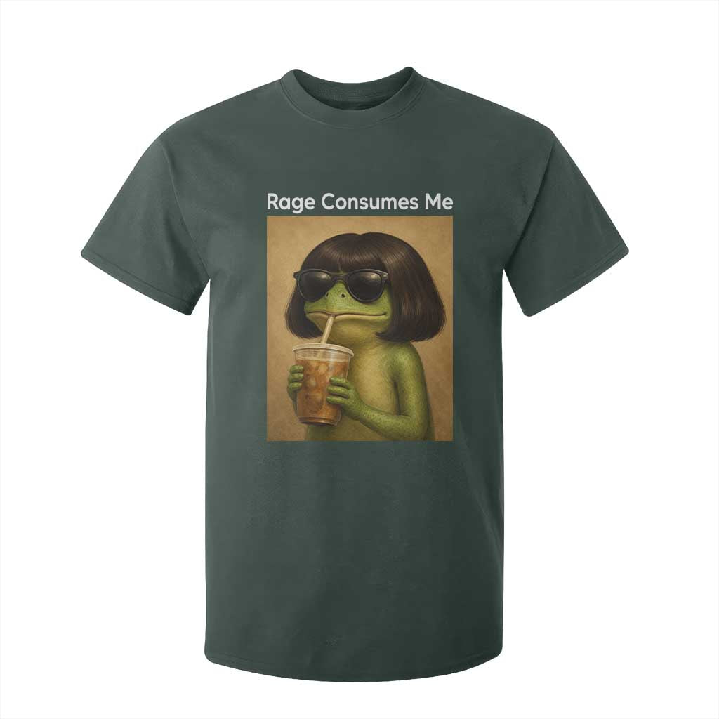 Funny Frog Bob Haircut Rage Consumes Me T Shirt For Kid Renaissance Painting Meme