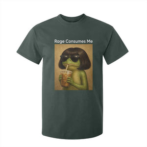 Funny Frog Bob Haircut Rage Consumes Me T Shirt For Kid Renaissance Painting Meme